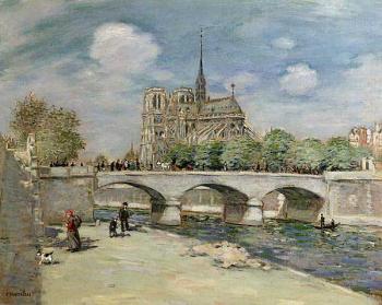 Jean Francois Raffaelli : Notre Dame de Paris